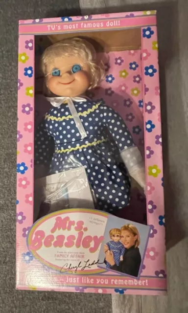 MRS. BEASLEY Talking Doll Ashton Drake Family Affair Cheryl Ladd Voice Brand New