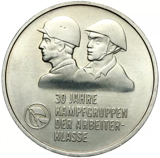 Commemorative coin - East Germany GDR - 10 Mark 1983 A - Kampfgruppen - UNC