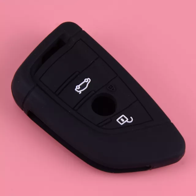 est silicone etui Housse Coque clé télécommande pour BMW X1 X5 X6 5 7 Key Case