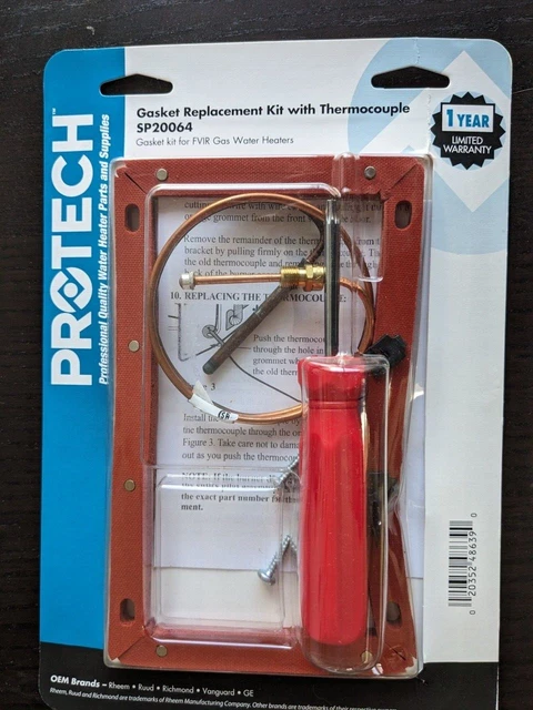 New Protech Gasket Thermocouple Replacement Kit SP20064