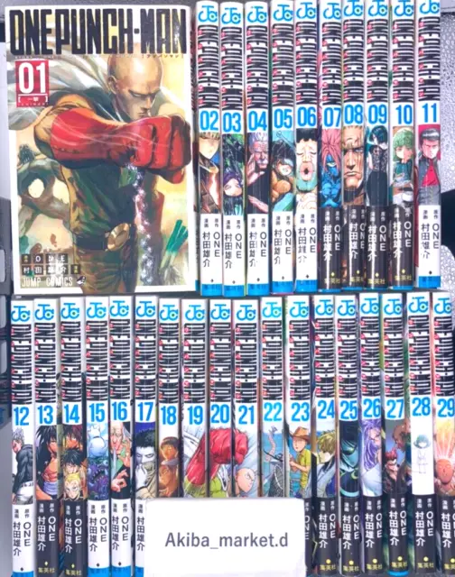 ONE PUNCH MAN Vol.1-29 Ultimo set completo fumetti manga in lingua