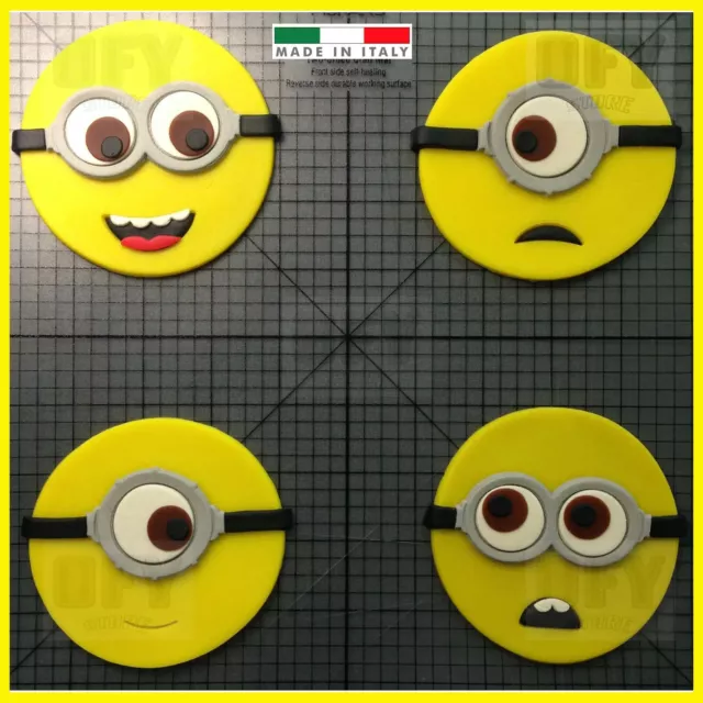 Minions - Cookies cutter Formine - per pasta di zucchero da 5 a 9cm