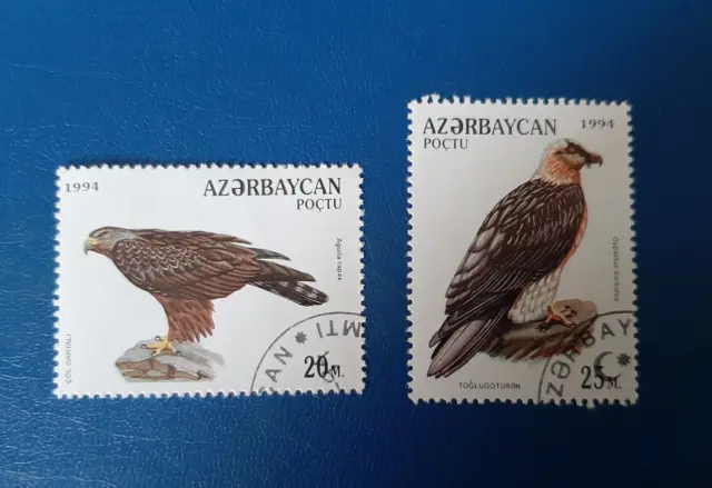 Azerbaidjan - 1994 Birds of Prey - faune - oiseaux - O