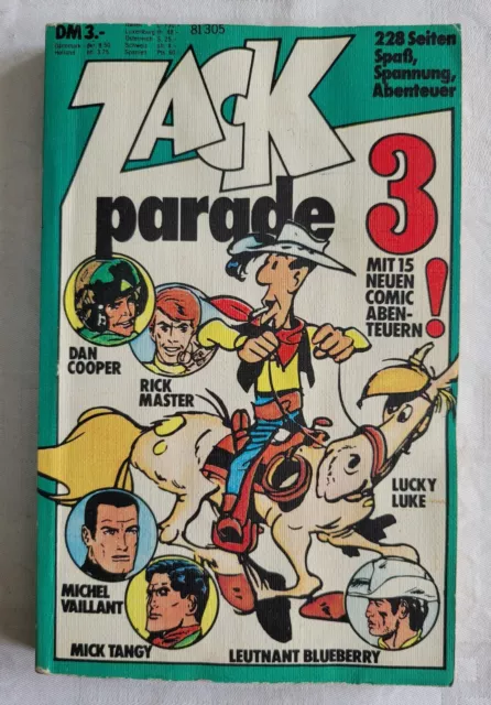 ZACK Parade Nr. 3 * Comic Taschenbuch Koralle Verlag 1973