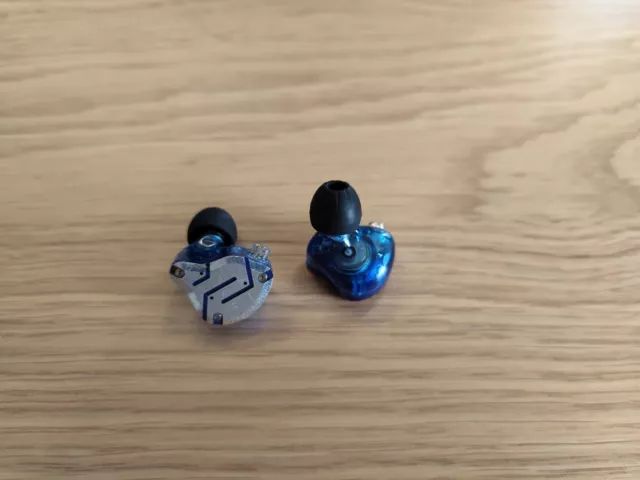 KZ ZS10 PRO Blau In Ear Kopfhörer Kabel 3,5mm Und Bluetooth Modul