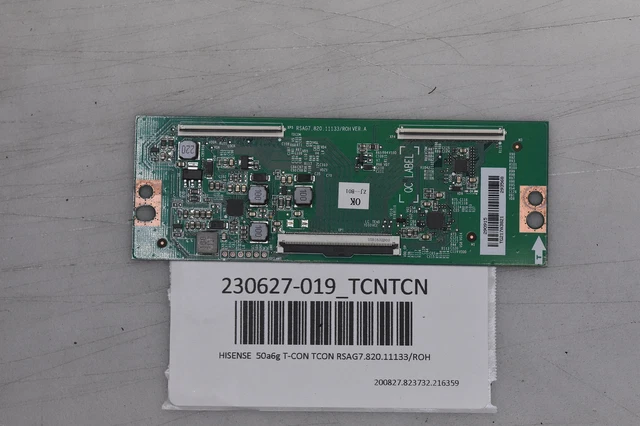 Carte T-CON Pour TV HISENSE 43A63H - Référence RSAG7.820.11133/R0H VER.A, Occasion Fonctionnelle