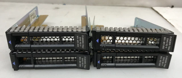 Lot of 4  Drive Caddy Tray 2.5" IBM x3550 x3650 x3500 x3400 M2 M3 M4 01KL136