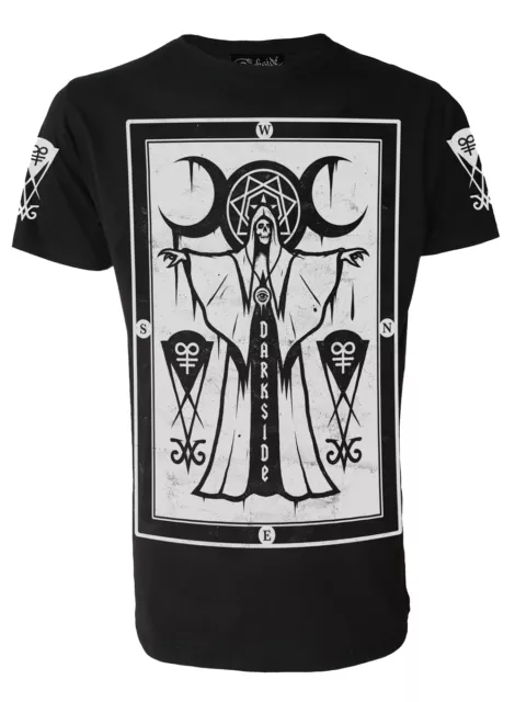 Darkside - CULT PRIEST - Mens T-Shirt - Black -  Goth, Wiccan, Rock Occult