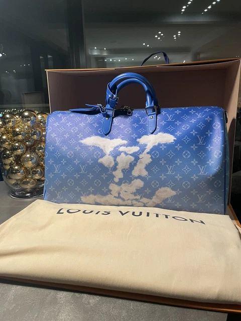 Louis Vuitton, Virgil Abloh Monogram Keepall Bandouliere 50