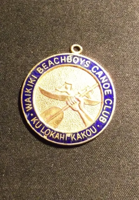 Waikiki Beachboys Canoe Club Medallion