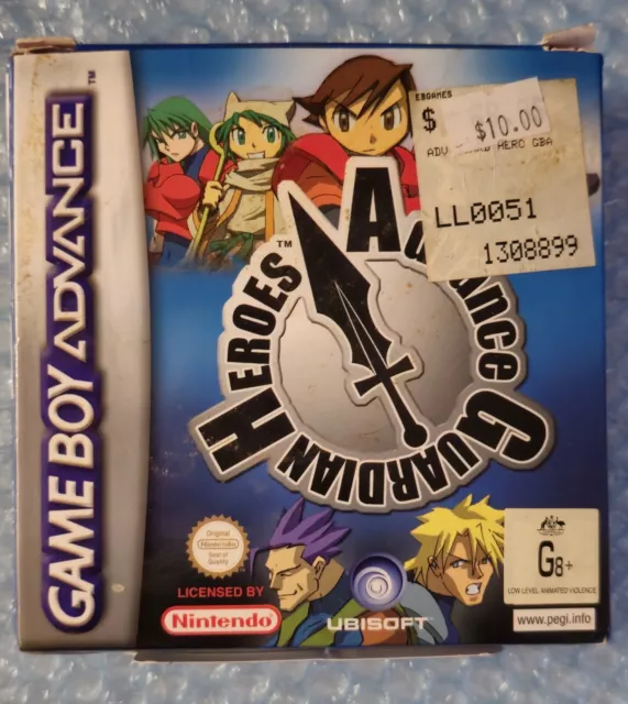 Guardian Heroes Advance Nintendo GBA PAL Region CIB