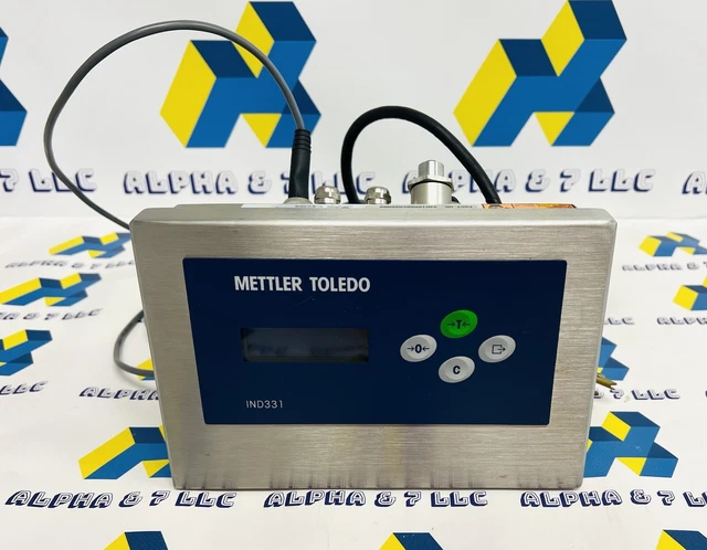 Ind331 METTLER TOLEDO SCALE Terminal IND331 Harsh £265.42 - PicClick UK