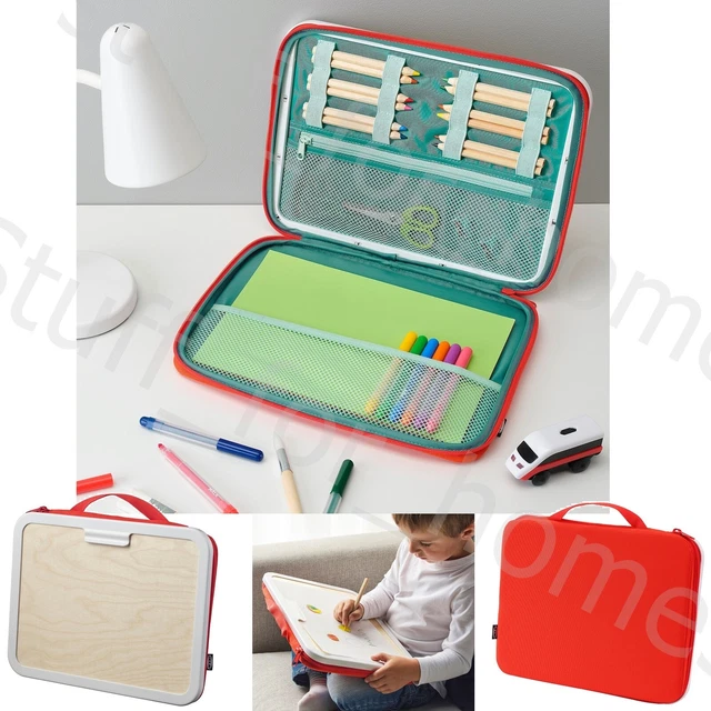 IKEA MALA PENCIL Case Zip Portable School Drawing Case Pen Stationery