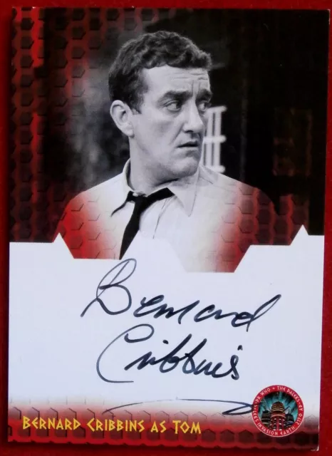 DR WHO - Bernard Cribbins, as Tom - Hand-Signed LIMITED EDITION Autograph Card