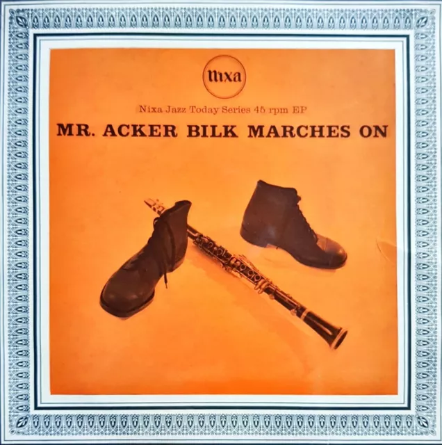 Acker Bilk "Mr. Acker Bilk Marches On" 7" Vinyl EP- NJE 1061