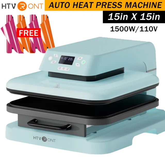 HTVRONT Mini Heat Press Machine for T-Shirt Small Iron Press