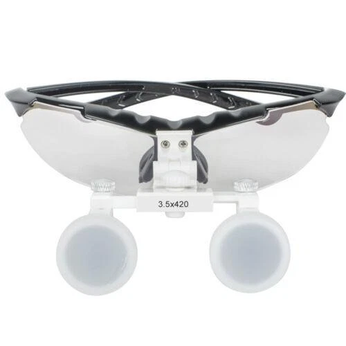 2.5X 420mm Optical Glass Dental Surgical Loupes for Precision  Comfort
