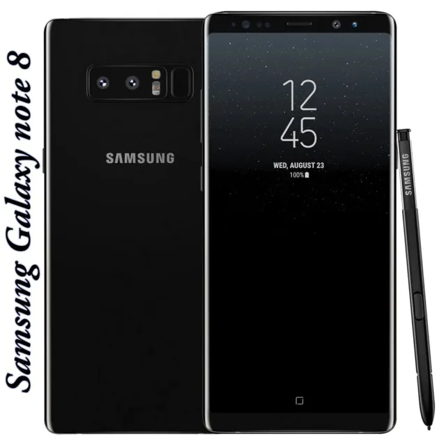 Samsung Galaxy Note 8,64GB,Unlocked,Grade B(With Small Black Dot on screen)BLACK
