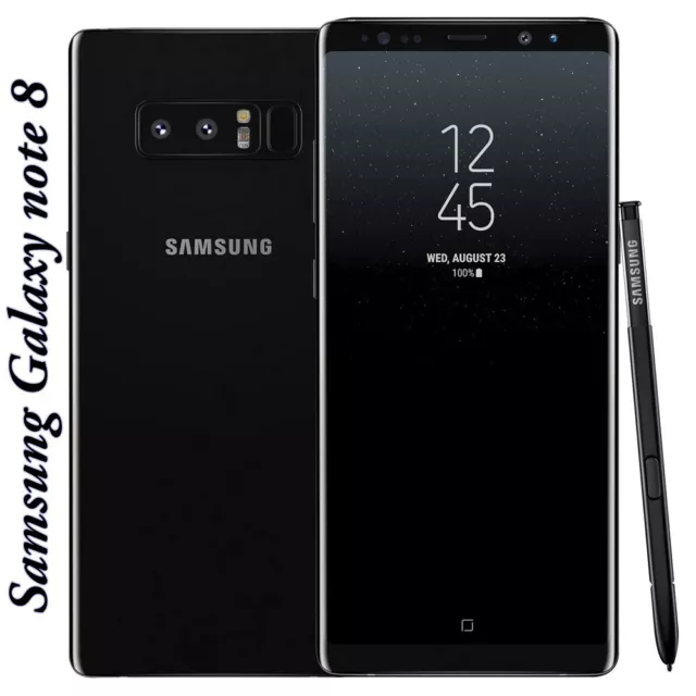 Samsung Galaxy Note 8,64GB,Unlocked,Grade B(With Small Black Dot on screen)BLACK