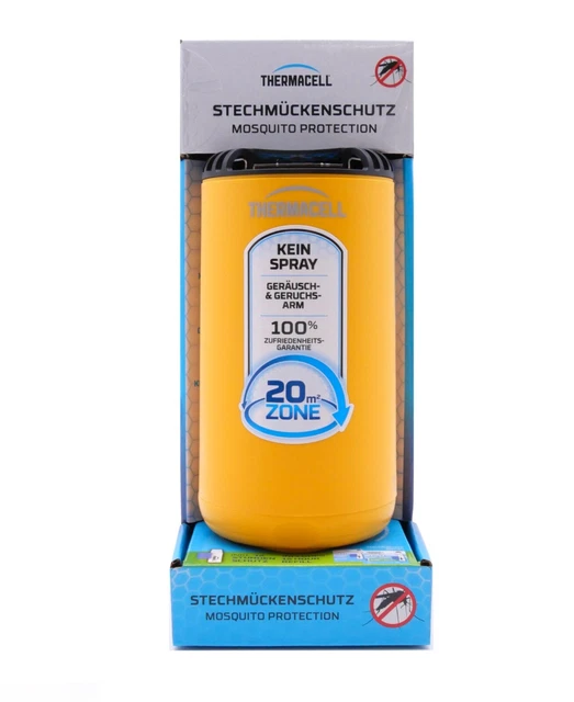 THERMACELL 920219 Mückenabwehrgerät Tischgerät HALO Mini Farbe Zitrus gelb