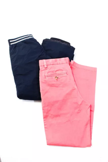 Vineyard Vines Boden Boys Chinos Trousers Snow Pants Faded Red Blue Size 8 Lot 2