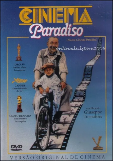 CINEMA PARADISO (Philippe NOIRET Enzo CANNAVALE) Classic Italian Love Story DVD