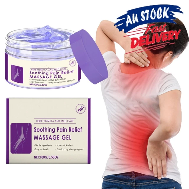 100G JOINT PAIN Gel Purple Gel, Soothes Knees, Lumbar, Neck ...