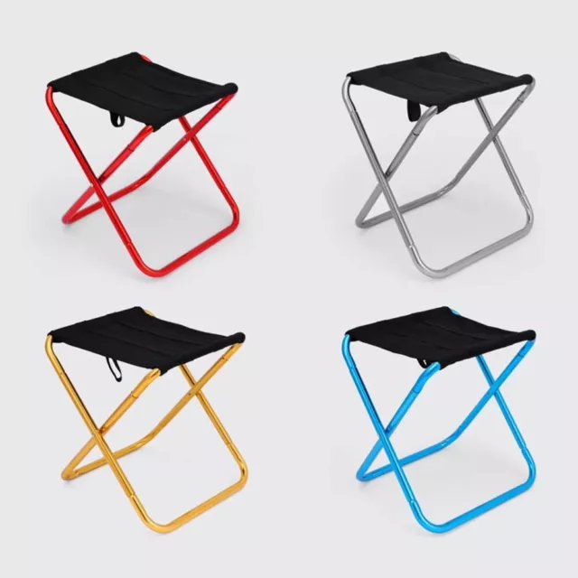 Tabouret de camping pliable chaise de pêche portable pour excursions en plein a