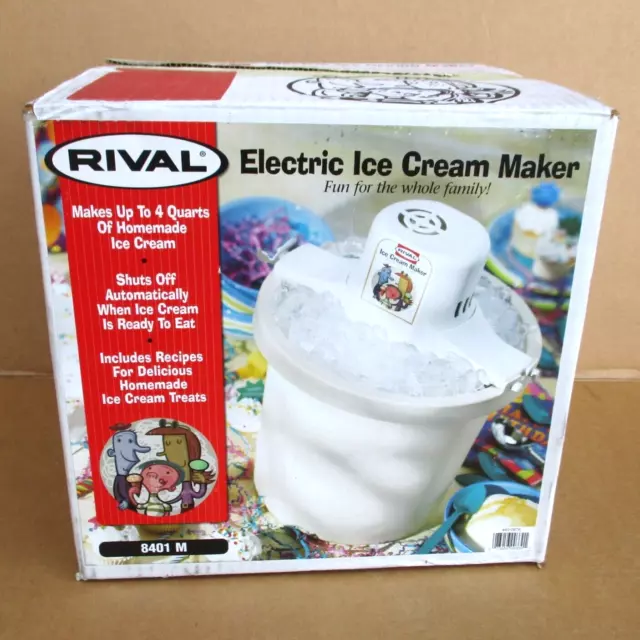 Rival ice cream maker 8401 deals