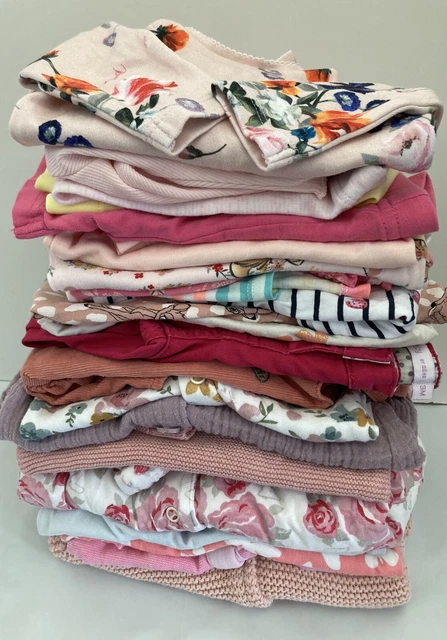 *Baby Girls Spring/Summer Clothes Bundle Newborn 0-1 & 0-3 Months* VGC