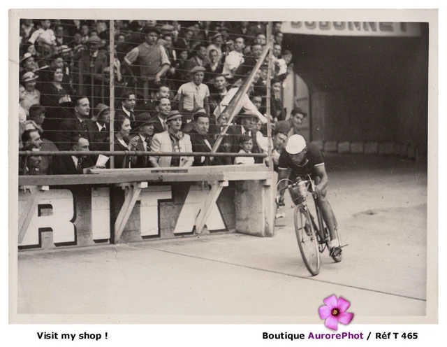 Photo De Presse Cyclisme Originale 1959 - 18x24 Cm, Coureur Inconnu