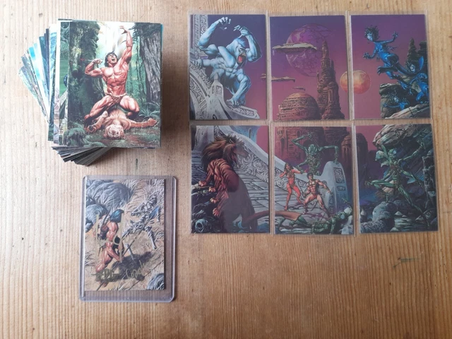 Joe Jusko Trading Cards - Base, Chase & Autograph Card