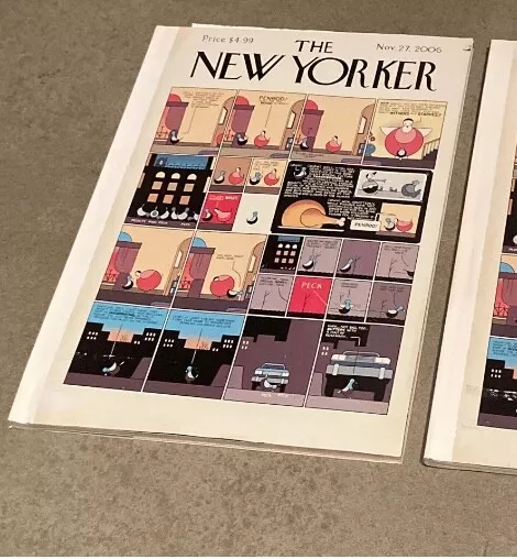 The New Yorker Magazine Acme 27 Novembre 2006 Cartoon Absurdities Chris Ware