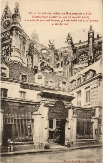 CPA PARIS 4th - Hotel des Abbés de Royaumont (58283)