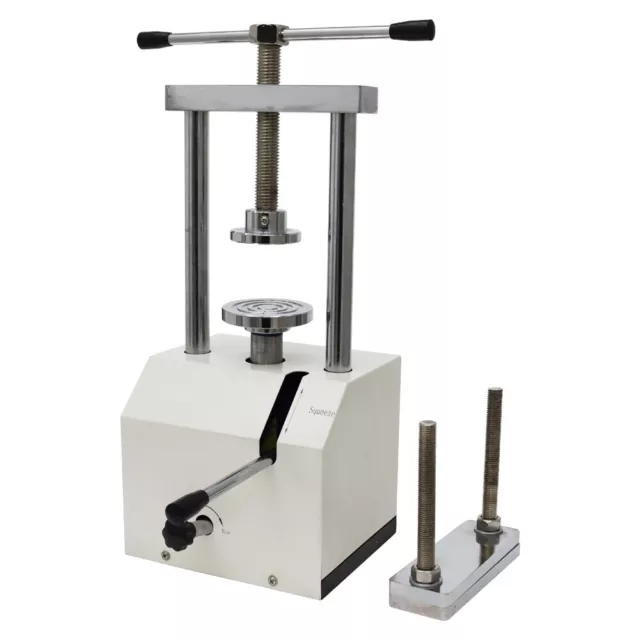 TECHTONGDA Dental Lab Hydraulic Presser 2T Flask Pressure Lifting Machine