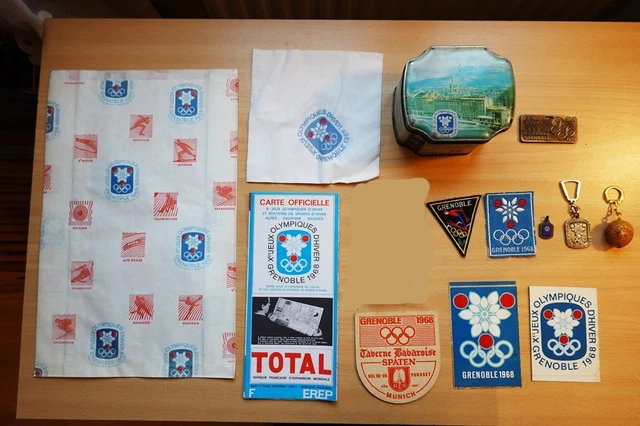 Pin‘s Officiel JO Grenoble 1968 – Arthus Bertrand – Collection Sport Vintage