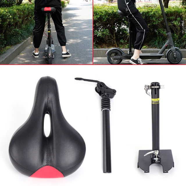 TRIEBAN Faltbarer Scooter-Sattel – Höhenverstellbar, Stoßgedämpft, Für Xiaomi M365 Elektroroller