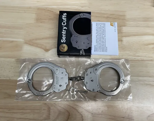 ASP 56100 Sentry Rigid-Frame Stainless-Steel Handcuffs