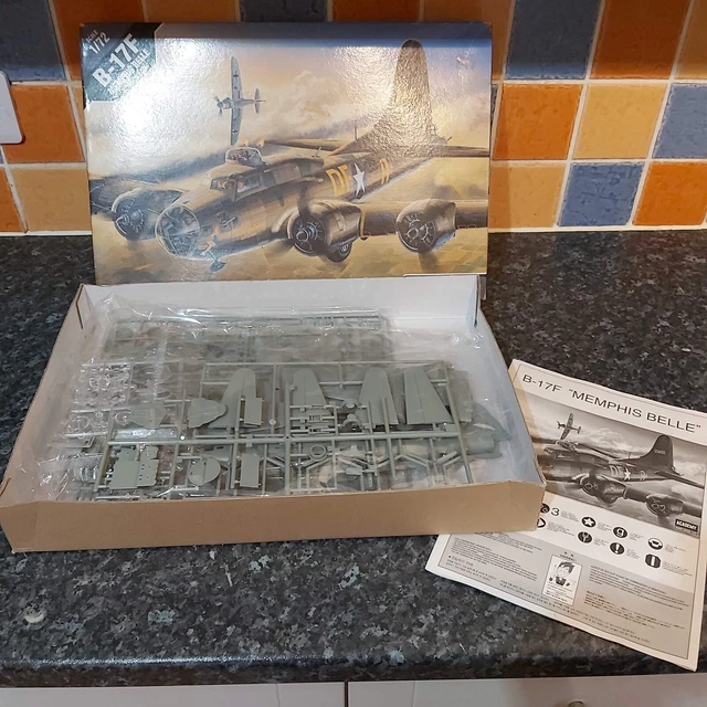 1/72 Boeing B-17F Memphis Belle - Maquettes avions plastique et résine au 1/72