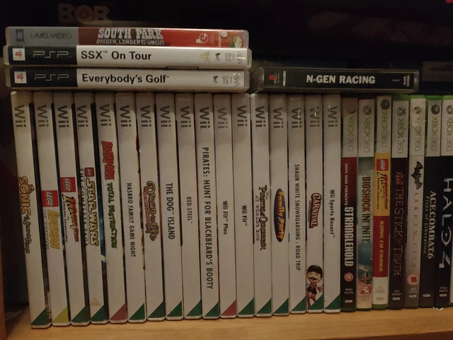 Assorted Bundle Of Games Xbox 360 Ps1 Ps2