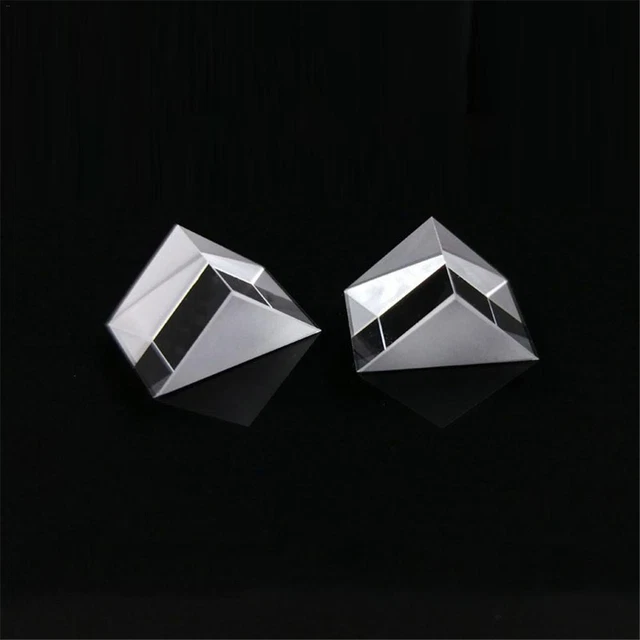 Optical Glass Triangular Prisms Right Angle Isosceles Prisms Lens Optical K9 Gla