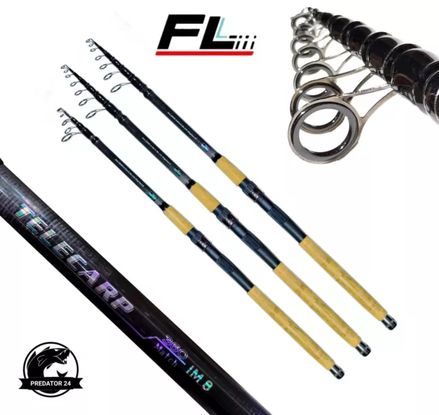 FL Tele Carp Match Teleskoprute Karpfenrute Angelrute 2,70m / 3,30m / 3,60m