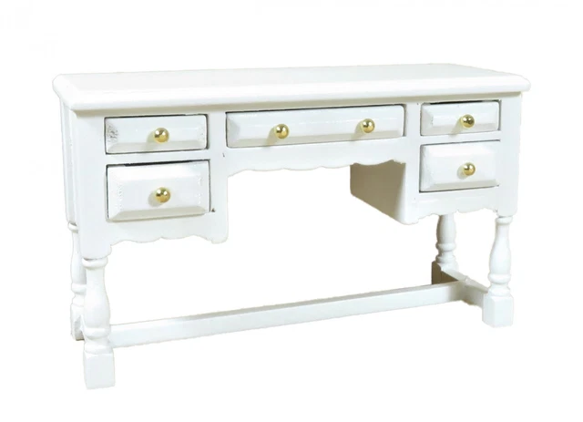 Ancienne Table Miniature En Porcelaine Pour Poupée – Fabrication Allemande Vintage