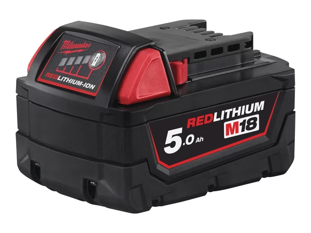 4932430483 Techtronic Milwaukee M18 B5 Batteria agli ioni di litio 5 Ah per M12 BDD-202C ~D~