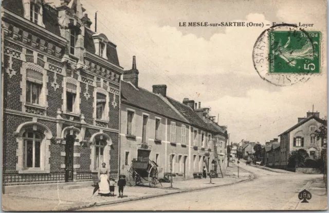France Le Mêle-sur-Sarthe Orne Vintage Postcard 03.76