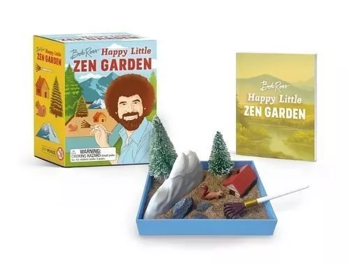 Bob Ross Happy Little Zen Garden by Robb Pearlman 9780762483051 | Brand New