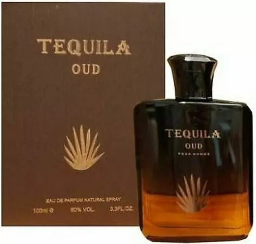 Tequila Noir Pour Homme Eau De Parfum Spray Men 3.3 Oz / 100 ml Brand New  Item!