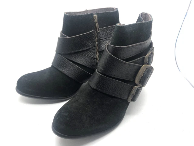 BOTTINES FEMME LOLLIPOPS en cuir taille 36 couleur noir neuf