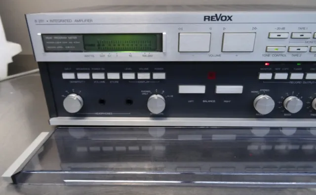 REVOX B251 Verstärker Amplifier + Bedienungsanleitung 1983-89 inkl. Verpackung 3