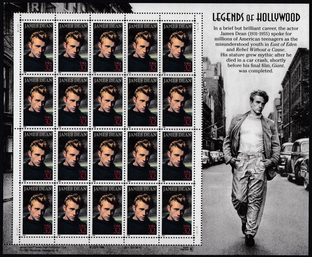 USA MiNr.: 2745 ** James Dean Jewelry Bow